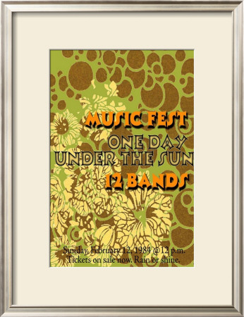 Music Fest by Marilu Windvand Pricing Limited Edition Print image
