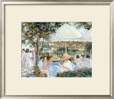 Stop On The Terrace by Hélène Léveillée Pricing Limited Edition Print image