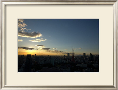 Tokyo Tower: Summer Evening by Takashi Kirita Pricing Limited Edition Print image