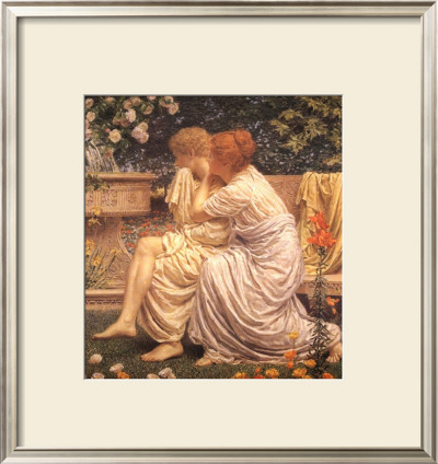 An Idyll by Albert Joseph Moore Pricing Limited Edition Print image
