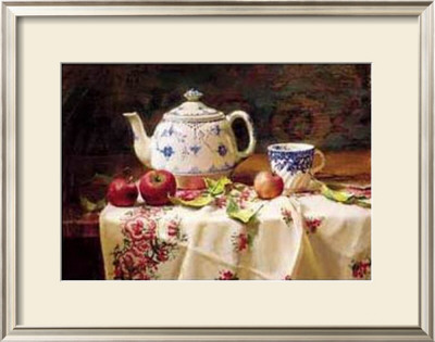 Apples And Tea by Del Gish Pricing Limited Edition Print image