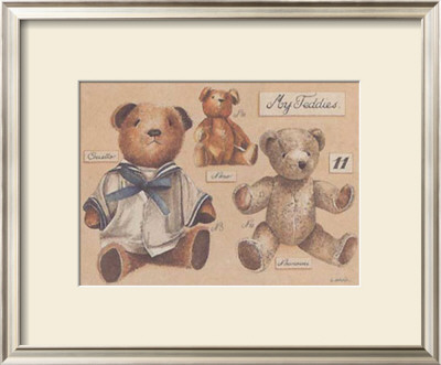 My Teddies Xi by Laurence David Pricing Limited Edition Print image