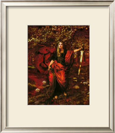 The Lady Kriemhilde by Howard David Johnson Pricing Limited Edition Print image