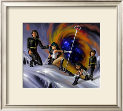 Pluto And Family by Alan Gutierrez Pricing Limited Edition Print image