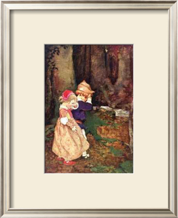 Babes In The Woods by Jessie Willcox-Smith Pricing Limited Edition Print image