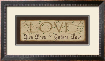 Love: Give Love, Gather Love by Kim Klassen Pricing Limited Edition Print image