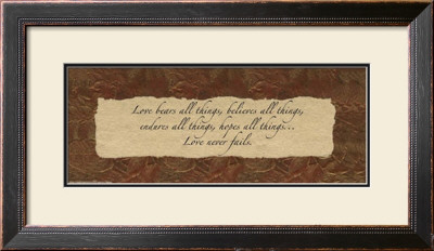 Love Bears All Things by Smith-Haynes Pricing Limited Edition Print image