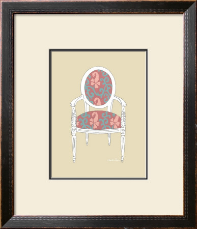 Decorative Chair Iv by Chariklia Zarris Pricing Limited Edition Print image