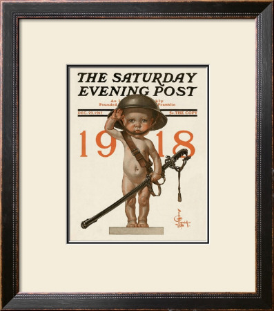 New Year's Baby, C.1918: Off To War by Joseph Christian Leyendecker Pricing Limited Edition Print image