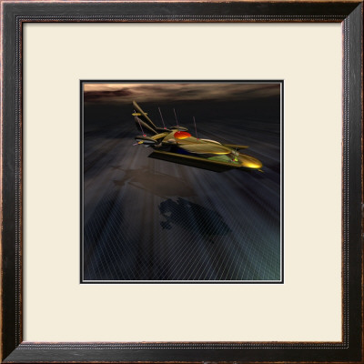 Landing At Omega 7 by Corey Ford Pricing Limited Edition Print image