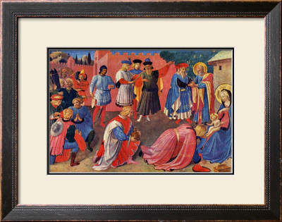 Adoration Of The Magi by Fra Angelico Pricing Limited Edition Print image