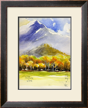 Foliage Season In Plateau by Kenji Fujimura Pricing Limited Edition Print image