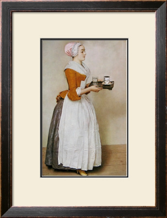 The Chocolate Girl by Jean-Etienne Liotard Pricing Limited Edition Print image