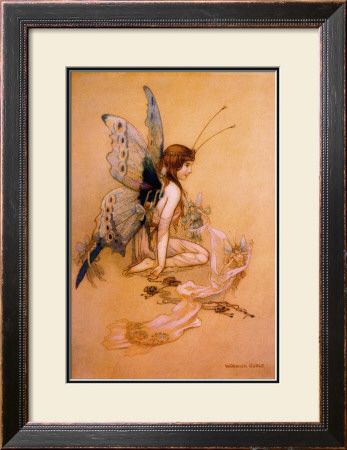 Dressing The Fairy by Warwick Goble Pricing Limited Edition Print image