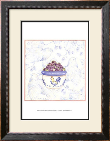 Toile And Berries Ii by Nancy Shumaker Pallan Pricing Limited Edition Print image