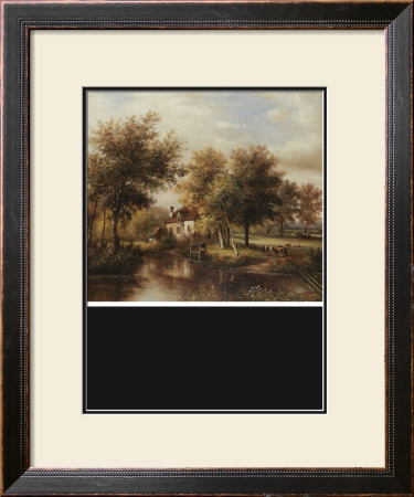 Avon Near Glastonbury by Willard Pricing Limited Edition Print image