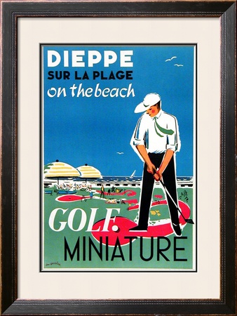 Dieppe Mini Golf by Oliver Gambier Pricing Limited Edition Print image