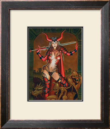 Mistress Of The Underworld by Chris Dien Pricing Limited Edition Print image