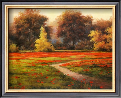 Poppy Meadows I by T. C. Chiu Pricing Limited Edition Print image