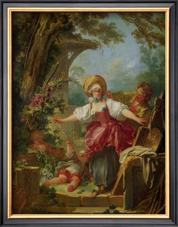 Le Collin-Maillard by Jean-Honoré Fragonard Pricing Limited Edition Print image