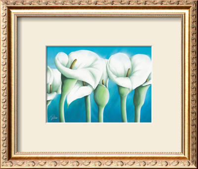 Turquoise Callas Ii by Alicia Sloan Pricing Limited Edition Print image