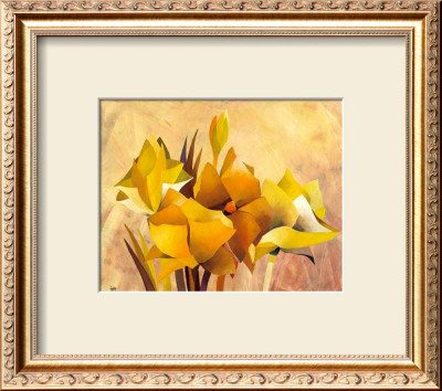 Colourful Flowers I by Gisela Funke Pricing Limited Edition Print image