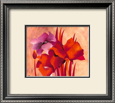 Colourful Flowers Ii by Gisela Funke Pricing Limited Edition Print image