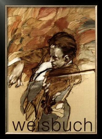 Le Violoniste by Claude Weisbuch Pricing Limited Edition Print image