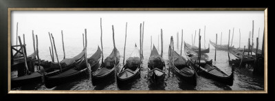 Venice Gondolas by Derek Harris Pricing Limited Edition Print image