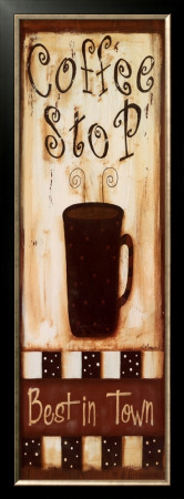 Coffee Stop, Best In Town by Kim Klassen Pricing Limited Edition Print image