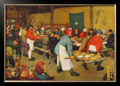 Village Wedding by Pieter Bruegel The Elder Pricing Limited Edition Print image