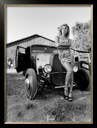 Pin-Up Girl: Street Rod Hula by David Perry Pricing Limited Edition Print image