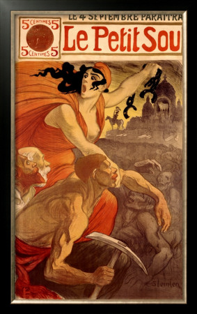 Le Petit Sou Socialist Magazine by Theophile Alexandre Steinlen Pricing Limited Edition Print image