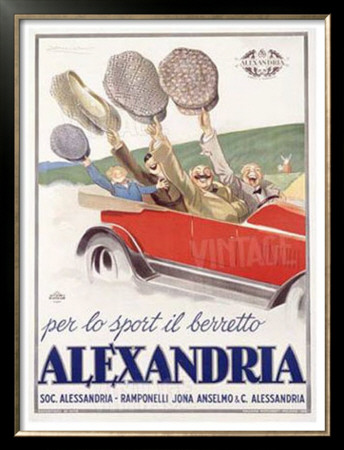 Alexandria Berretto by Achille Luciano Mauzan Pricing Limited Edition Print image
