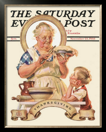 Trimming The Pie, C.1935 by Joseph Christian Leyendecker Pricing Limited Edition Print image