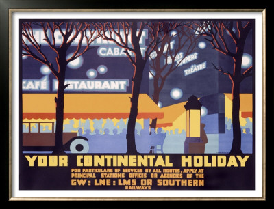 Your Continental Holiday by Irwin Brown Pricing Limited Edition Print image