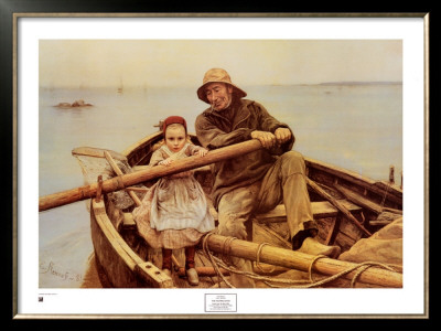 The Helping Hand, 1881 by Emile Renouf Pricing Limited Edition Print image