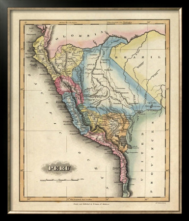Peru, C.1823 by Fielding Lucas Pricing Limited Edition Print image