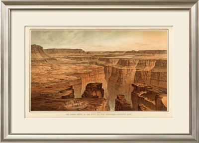 Grand Canyon: Foot Of The Toroweap Looking East, C.1882 by William Henry Holmes Pricing Limited Edition Print image