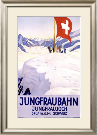 Jungfraubahn by Emil Cardinaux Pricing Limited Edition Print image