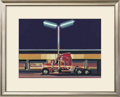 Truck In Barstow by Werner Opitz Pricing Limited Edition Print image