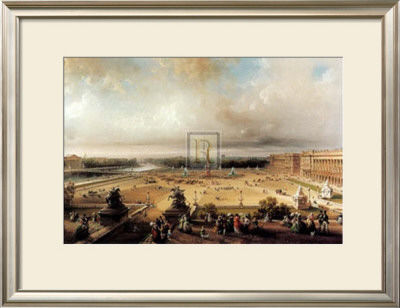 La Place De La Concorde, Paris by Carlo Bossoli Pricing Limited Edition Print image