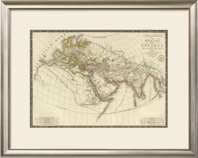 Monde Connu Des Anciens, C.1821 by Adrien Hubert Brue Pricing Limited Edition Print image