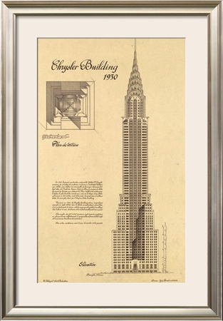 Chrysler Building by Yves Poinsot Pricing Limited Edition Print image