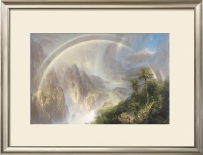 Rainy Season In The Tropics, 1866 by Frederic Edwin Church Pricing Limited Edition Print image