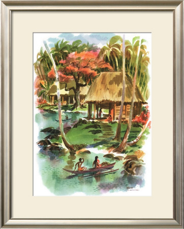 Samoa by Louis Macouillard Pricing Limited Edition Print image
