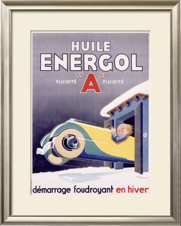 Huile Energol by René Vincent Pricing Limited Edition Print image