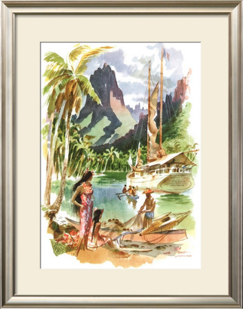Tahiti by Louis Macouillard Pricing Limited Edition Print image