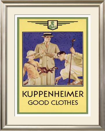 Kuppenheimer by Joseph Christian Leyendecker Pricing Limited Edition Print image