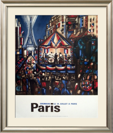 Le 14 Juillet A Paris by Marcel Gromaire Pricing Limited Edition Print image